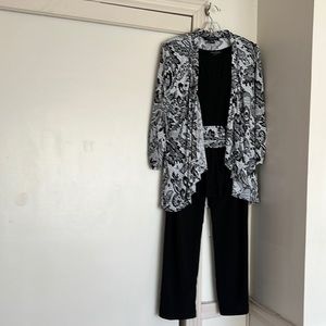 3 piece casual pants set